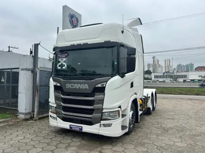 SCANIA G 460 6X2 2024/2025 - COM CILINDROS AUXILIARES