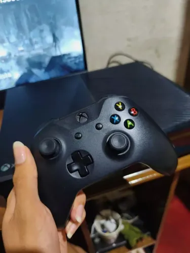 Xbox One Fat 500gb Controle Original Microsoft Fonte Nota Fiscal