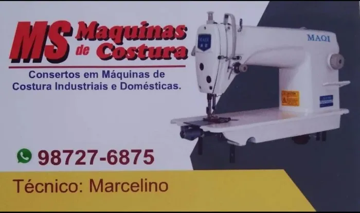 Conserto de máquinas de costura 
