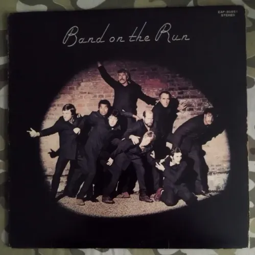 LP Vinil Paul McCartney & Wings Band On The Run 1974 Com Encartes VG+ Importado Japão