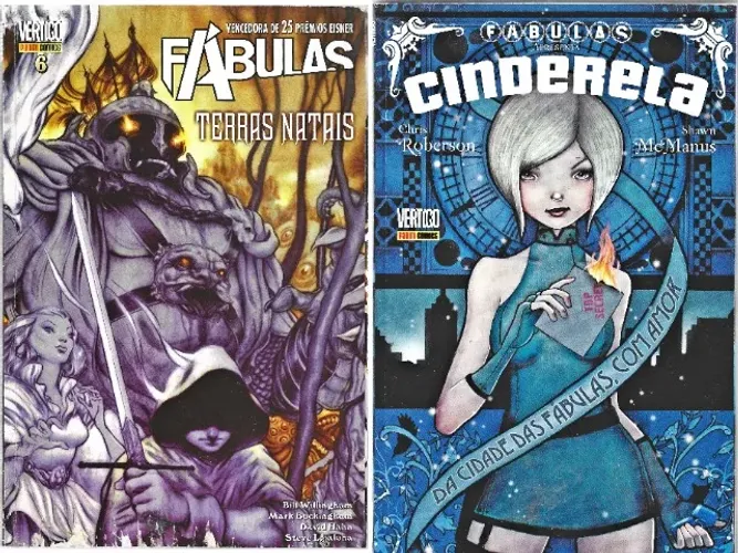 Fábulas n° 6 e Cinderela (Panini/Vertigo) [2010-2015] preço unitário.