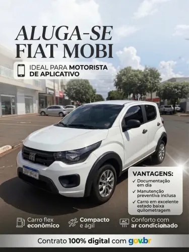 Alugo carro para motorista de app dentro de Campo Grande