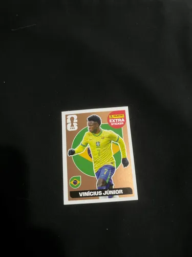 FIGURINHA EXTRA STICKER COPA 2026 - VINI JR (BRONZE)