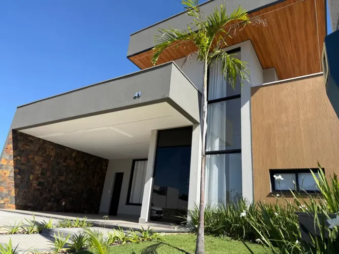 Casa à venda em Indaiatuba, Jardim Park Vista Real, com 3 suítes, com 185 m², Condomínio V