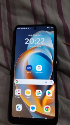 Moto g 5 com 256 gb de memória interna e 4 gb de memória ram