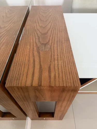 Aparador em mdf freijó 105x35cm