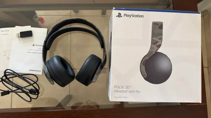 Headset Sony Pulse 3D Camuflagem