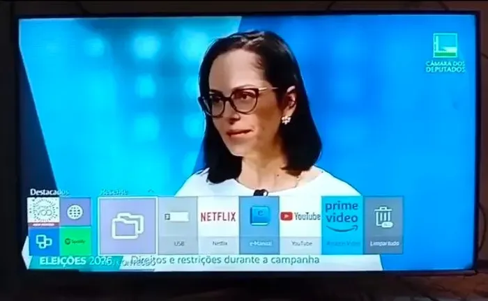 TV SAMSUNG SMART 48 DEFEITO