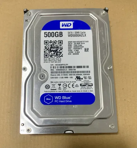 Kit 3 HDs Western Digital 500gb