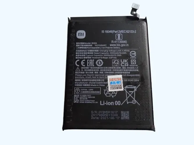 bateria original mod bn5a xiaomi poco m3 pro