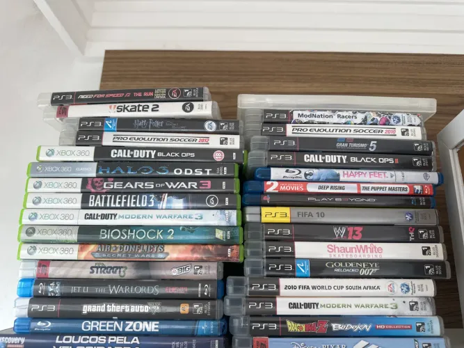Jogos PS3 e xbox
