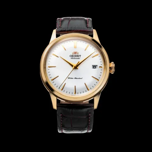 Relógio Orient Bambino 38mm Automático RA-AC0M01S30B - NOVO