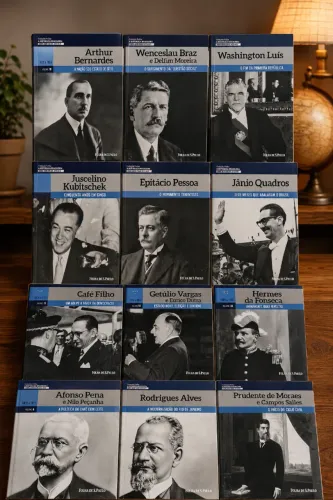 Coleção Livros Presidentes Do Brasil Folha De S. Paulo Lote