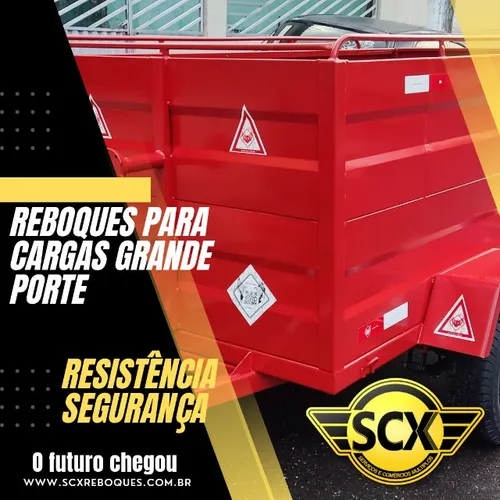 Carretinha Reboque 2 eixos Trucado. SCX2M2 -Lançamento - A melhor Carretinha do Brasil
