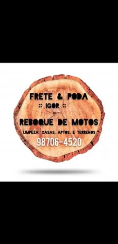  Poda frete e limpeza de casas apartamentos e terrenos * 