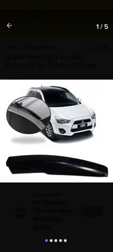 Tampa acabamento rack travessa teto Mitsubishi ASX