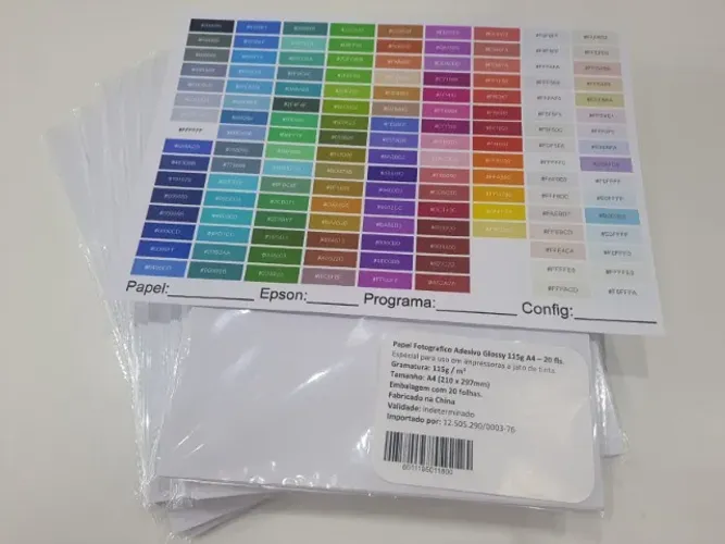 Papel Fotografico Glossy A4