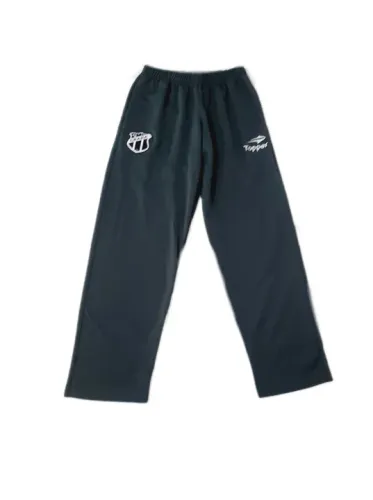 Calça Ceará Topper Futebol Bolso Laterais  confortável Esportivo Cinza