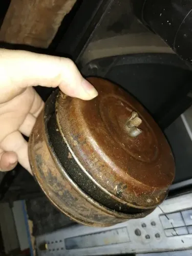 filtro de ar antigo a óleo