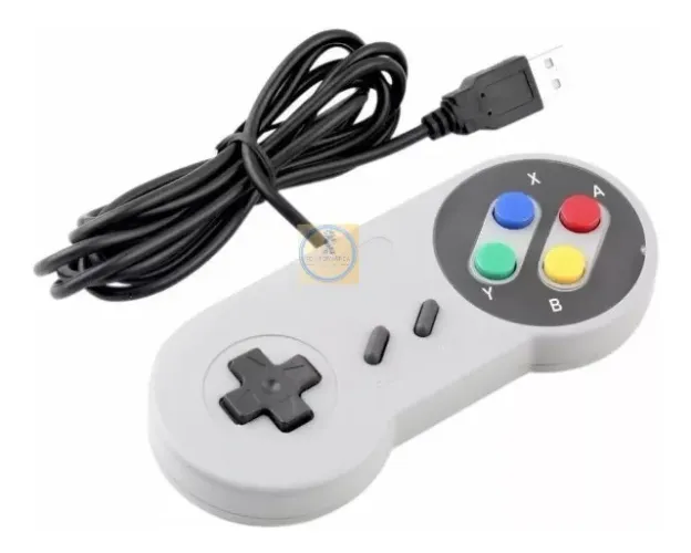 Controle Snes super nintendo USB (PC, notebook, tv box, celular etc)