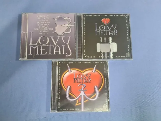 Coletânea CDs Lovy Metals