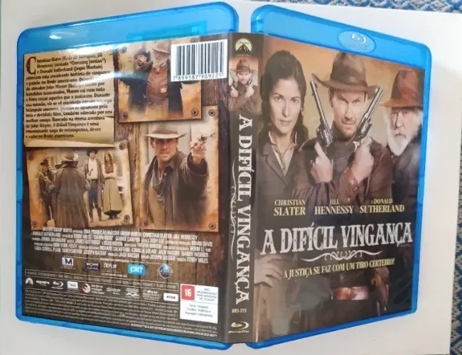 Blu-Ray A Difícil Vingança Christian Slater E Donald Sutherland