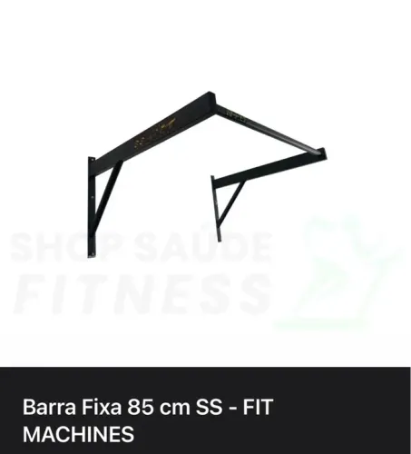 Barra fixa  de parede 85 cm 
