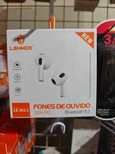 Fones de Ouvido Bluetooth LEHMOX LE-363-1 Sem Fio