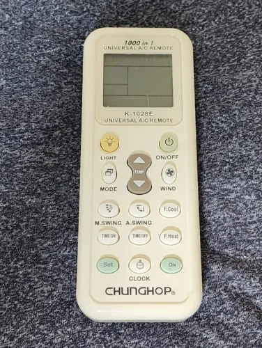 Controle Remoto Universal Ar Condicionado - gree, samsung, carrier, springer, outro