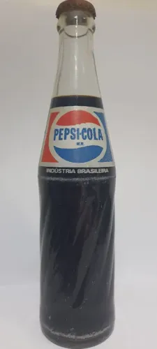 Antiga Garrafa de vidro Pepsi-Cola Lacrada 284ml