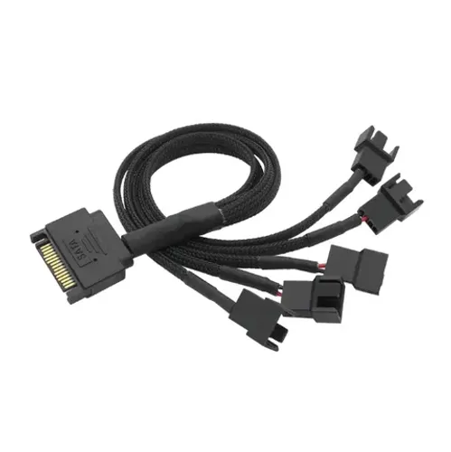Cabo Extensor Power Splitter para Fans 5 em 1