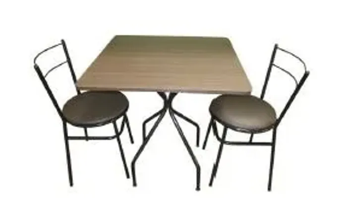 conjunto de mesa e cadeiras - para cozinha, bares, restaurantes e sorveterias