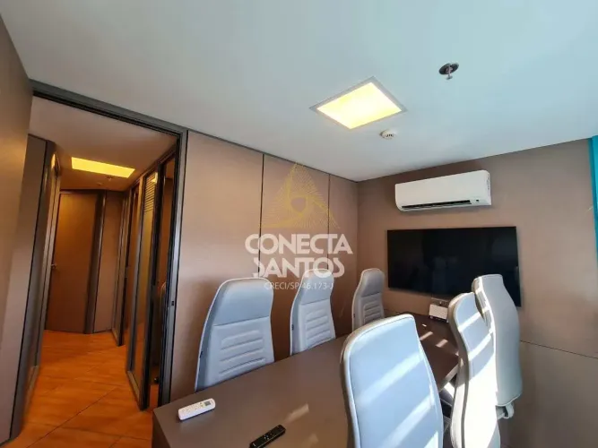 Sala Coworking no Valongo, Santos, Cod: 676