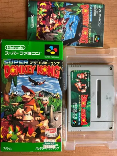 Jogo Super famicom  Donkey Kong - Original