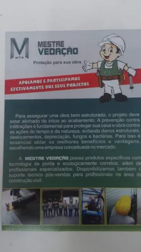 Mestre Vedação Impermeabilização ( Laje)