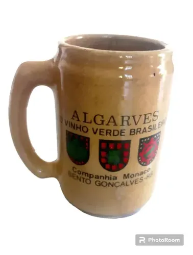 caneca porcelana bento gonçalves pedreira são joaquim rs algarves o vinho verde