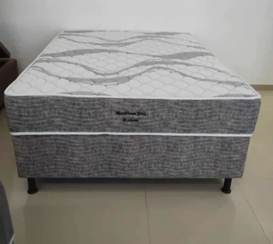 Conjunto box casal bon sono D.65 max firme ortopédico 100%espuma