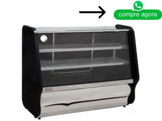 Balcão Refrigerado Ormifrio 1,25M Preto