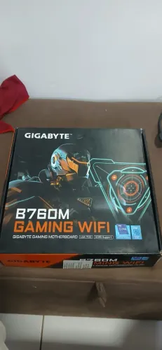 Placa-Mãe Gigabyte B760M Gaming WIFI - NOVA / LACRADA