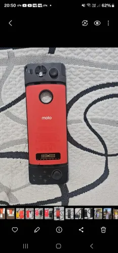 SNAP MOTOROLA LINHA MOTO Z ITEM RARO ÚNICO PARA COLECIONADOR, EXCELENTE