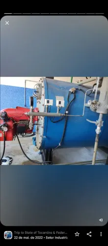 Caldeira Industrial a Vapor - Eficiência e Segurança
