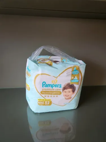 Fralda Pampers Premium Care XXXG 52 unidades