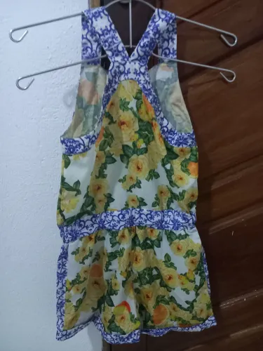 Macacão Infantil Floral