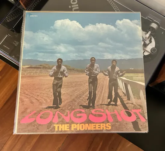 vinil disco reggae the pioneers - long shot - importado