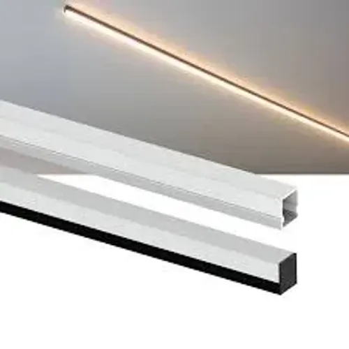 Perfil De Led Sobrepor Branco 2m (Honestidade e Qualidade JK Eletrônicos).