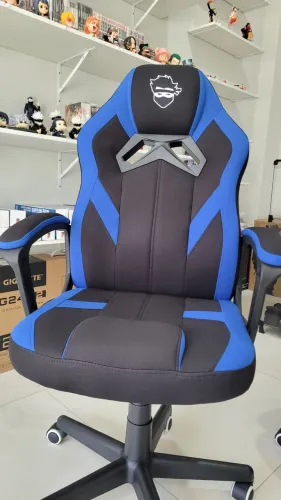 Cadeira Gamer em Tecido (Melhor que couro sintético) *Nova, na caixa - Confortável