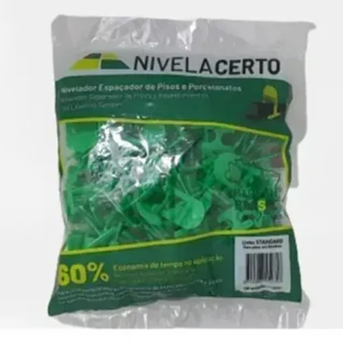 Espaçador Nivelador Piso 1mm 50 Unidades