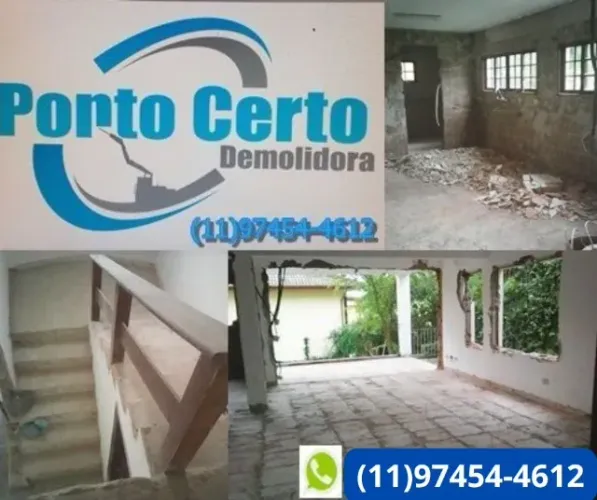 Serviço de Demolição Residencial e Comercial