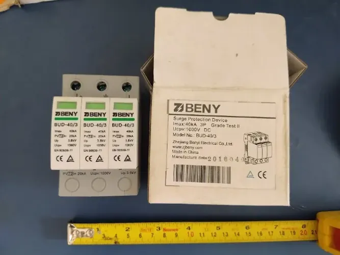 DPS Dispositivo proteção surto DC corrente continua Beny Surge Protection Device
