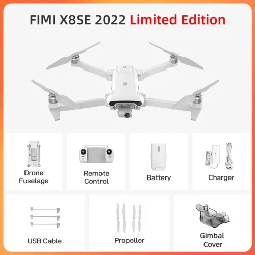 FIMI X8SE 2022 Limited Edition - Drone Completo